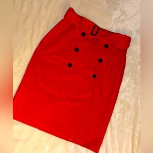 Ann Taylor Belted Pencil Skirt